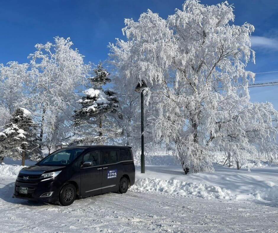 wheelchair accessible taxi Hokkaido