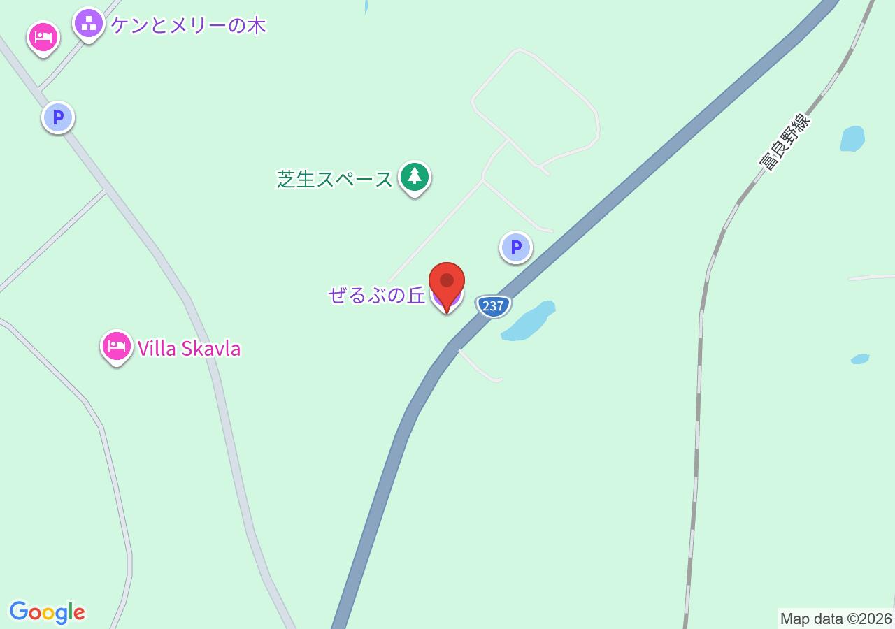 Map of Zerubu Hill