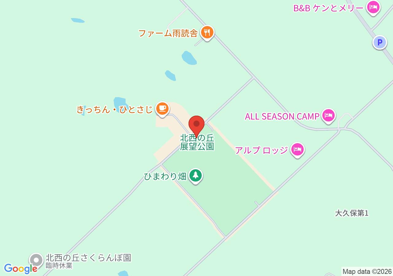 Map of the Hokusei-no-Oka Parking Lot