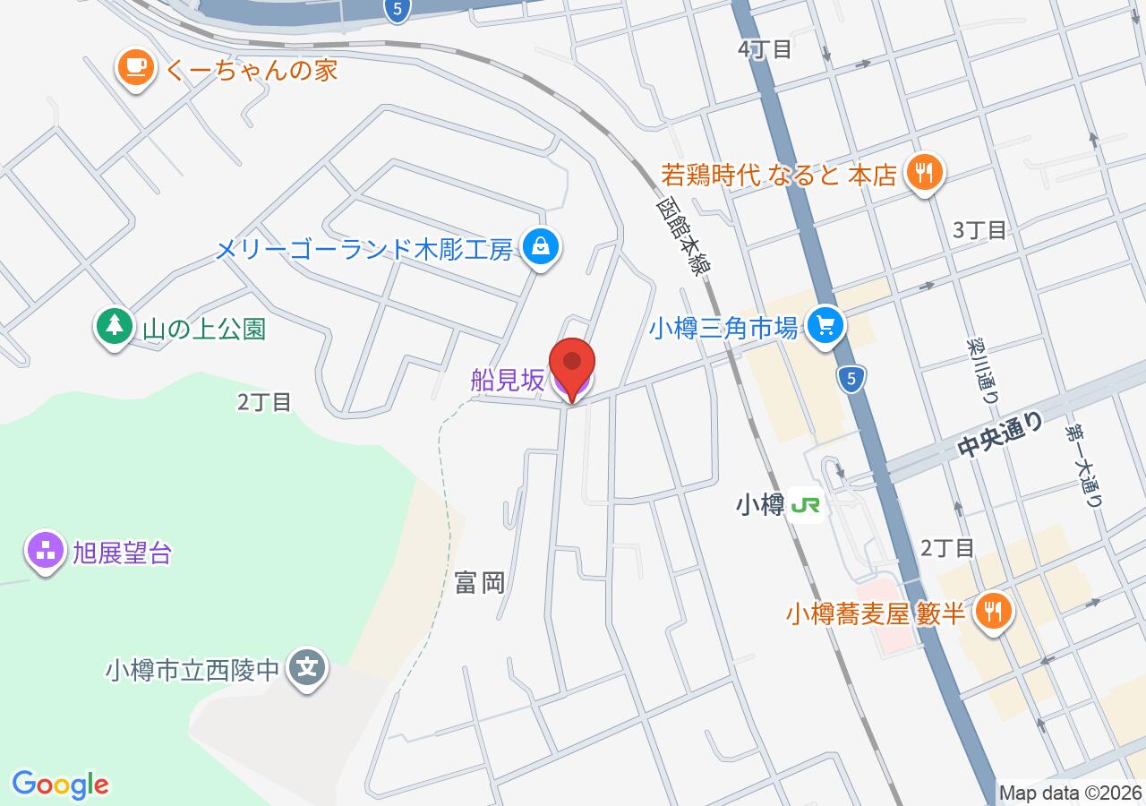 Map of Funamizaka Slope